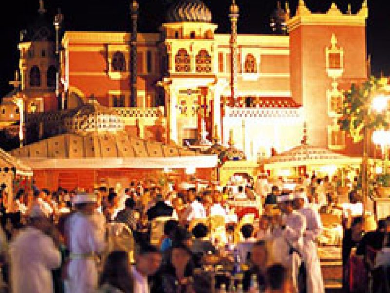 Marrakech Excurions, Cena e spettacolo Fantasia a Marrakech
