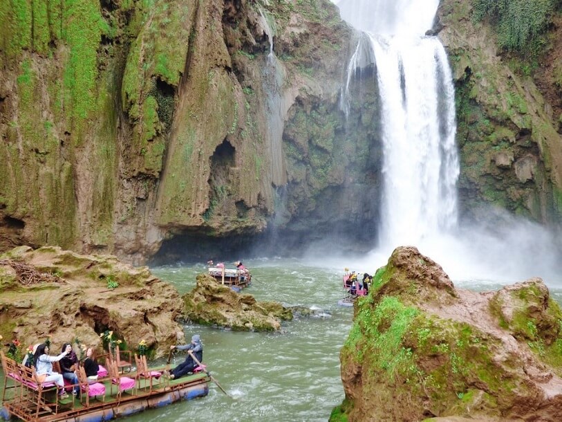 Marrakech Excurions, Excursion des cascades Ouzoud au départ de Marrakech en privé