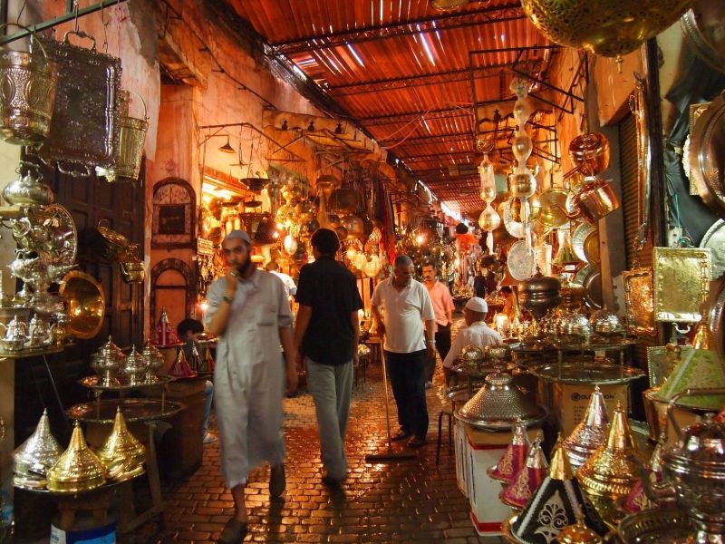 Marrakech Excurions, attività di gruppo a marrakech : Caccia al tesoro a Marrakech