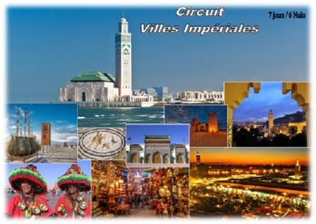 Circuit des Villes impériales du Maroc au départ de Casablanca | 7 Jours